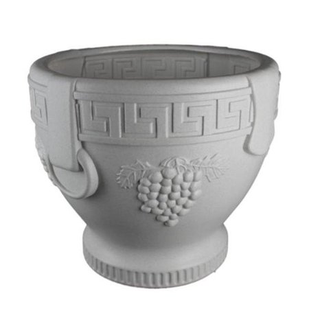 UNION PRODUCTS Union Products 53521SC Classic Roman Concrete Grape Pattern Urn Planter 53521SC